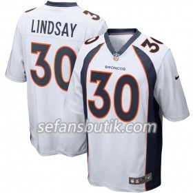 Denver Broncos Tröjor Phillip Lindsay 30 Nike Vit - Herr